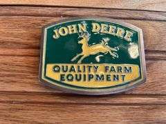 (4) John Deere Belt Buckles
