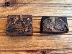 (2) John Deere Planter + Mower Printers Blocks