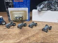 (9) 1/64 + 1/43 Ford, MF, Ferguson