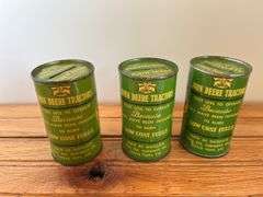(3) 1937 John Deere Centennial Coin Banks