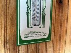 John Deere Mirror Thermometer