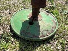 John Deere Model G Crankshaft and Flywheel