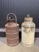 (2) Vintage Gas or Oil Cans