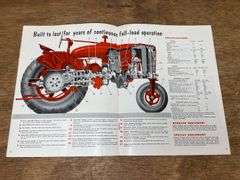 (2) Farmall Tractor Sales Literature