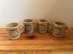 (4) 1980 MoorMan's Mugs