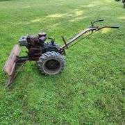 Montgomery Ward Two-Wheeled Walk-Behind Tractor w/ Attachments