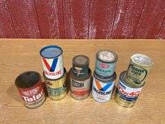 Lot of Various Oil Cans