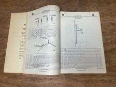 (4) IH Tractor Parts Catalogs