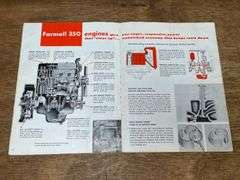 (2) Farmall 350 + 450 Sales Literature