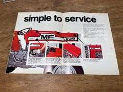 (10) Massey Ferguson Tractor Sales Literature