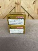 Rare! 2 Boxes Engineering Samples Federal Premium Hunting 225 Gr. Barnes Expander .44 Magnum