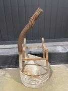 (2) Vintage Gas or Oil Cans and Large Funnel