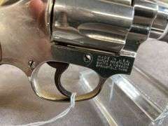Rare Nickeled S&W Model 36 Chiefs Special .38 Special Revolver