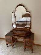 Vintage Vanity with Stool