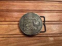 (3) John Deere Belt Buckles
