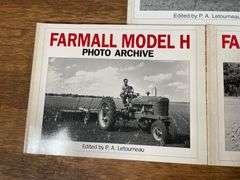 (3) Farmall Photo Archive Books