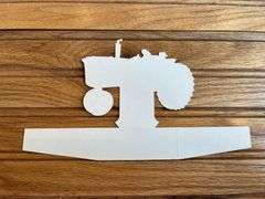 (2) John Deere 3020 Introduction Name Tags