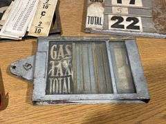 Various Gas Pump Price Boxes