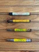 (4) John Deere Bullet Pencils