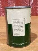 (3) NOS Sinclair Opaline Motor Oil Cans