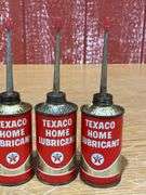 (5) Cans of Texaco Home Lubricant