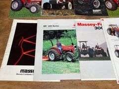 (10) Massey Ferguson Tractor Sales Literature