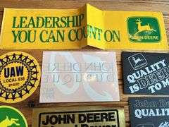 (9) John Deere Stickers