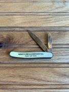 (2) Advertising Pocket Knives