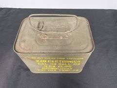 Unopened Spam Can 240 Cartridges US Cal .30 Ball M2 Ammo