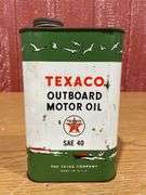 (5) Cans of Various Texaco Oil and Lubricant