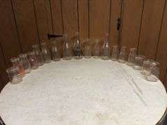 (18) Dairy Bottles