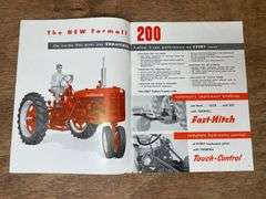 (2) Farmall 200 + 230 Sales Literature