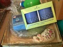 Trinket Box, Candles, Votives, and More