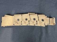 US WW1 ID'd Russell Mfg. Ammo Belt