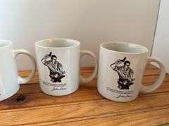 (4) John Deere Service Mugs