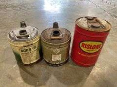 (3) Oil Cans