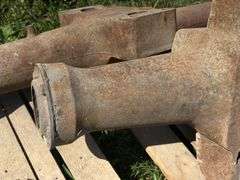 Model G Pedestals and Axle Shafts