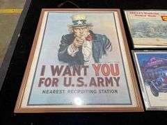 Framed Gas and Oil Literature
