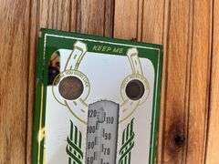 John Deere Mirror Thermometer