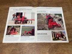 (6) IH Tractor Sales Literature