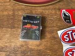 Gas Pump, Tray, Stickers, Collector Cards