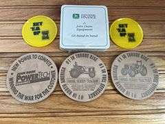 (6) John Deere Coasters