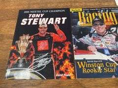 NASCAR Magazines + Memorabilia