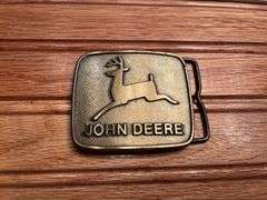 (3) John Deere Belt Buckles