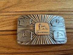 (2) John Deere Belt Buckles