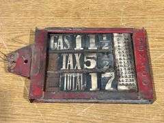 (2) Gas Pump Price Boxes