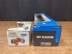 (2) 1/16 Ford NAA Golden Jubilee + Elevator NIB Ertl