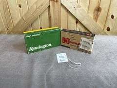 1 Box Remington 117 Gr. C-L SP, 1 Box Hornady 117 Gr. BTSP .257 Roberts