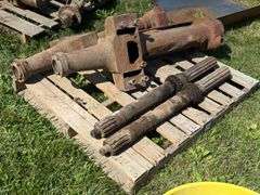 Model G Pedestals and Axle Shafts