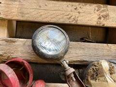 (4) Massey Harris Tractor Headlights and Parts
